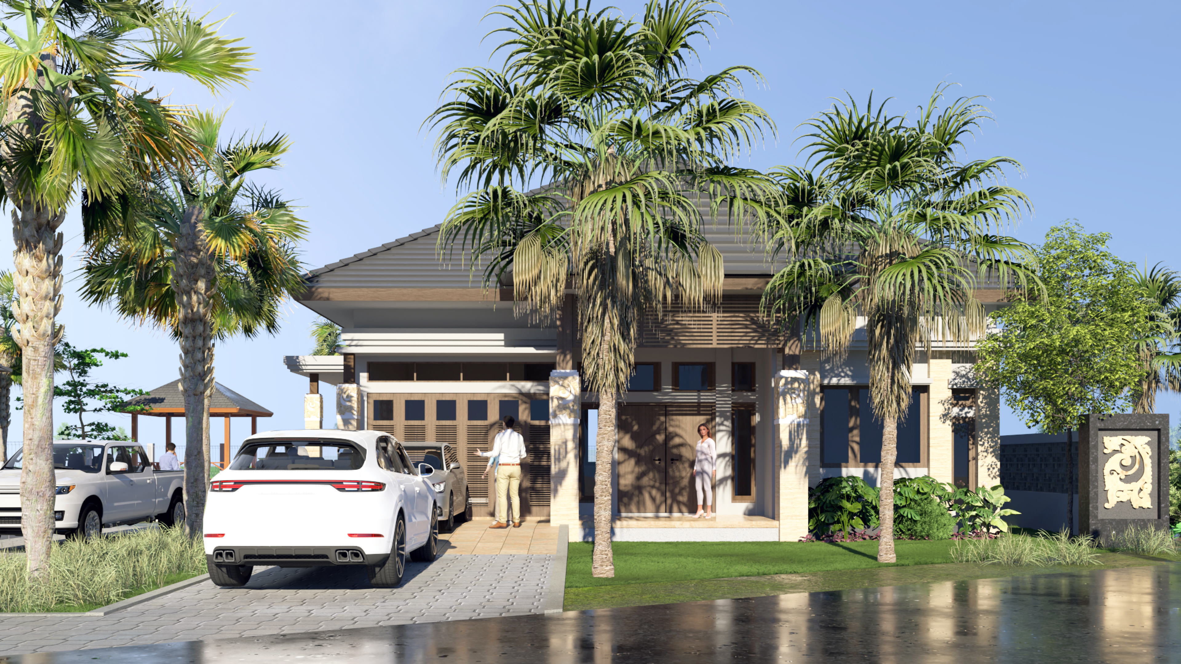 Rumah Vila 1 Lantai 