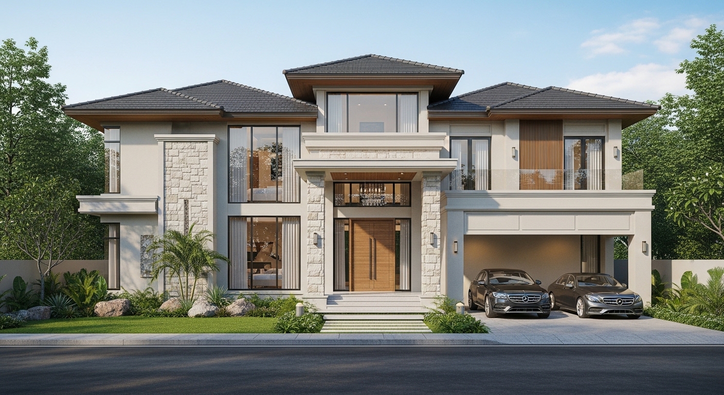 TROPICAL MODERN LUXURY HOUSE