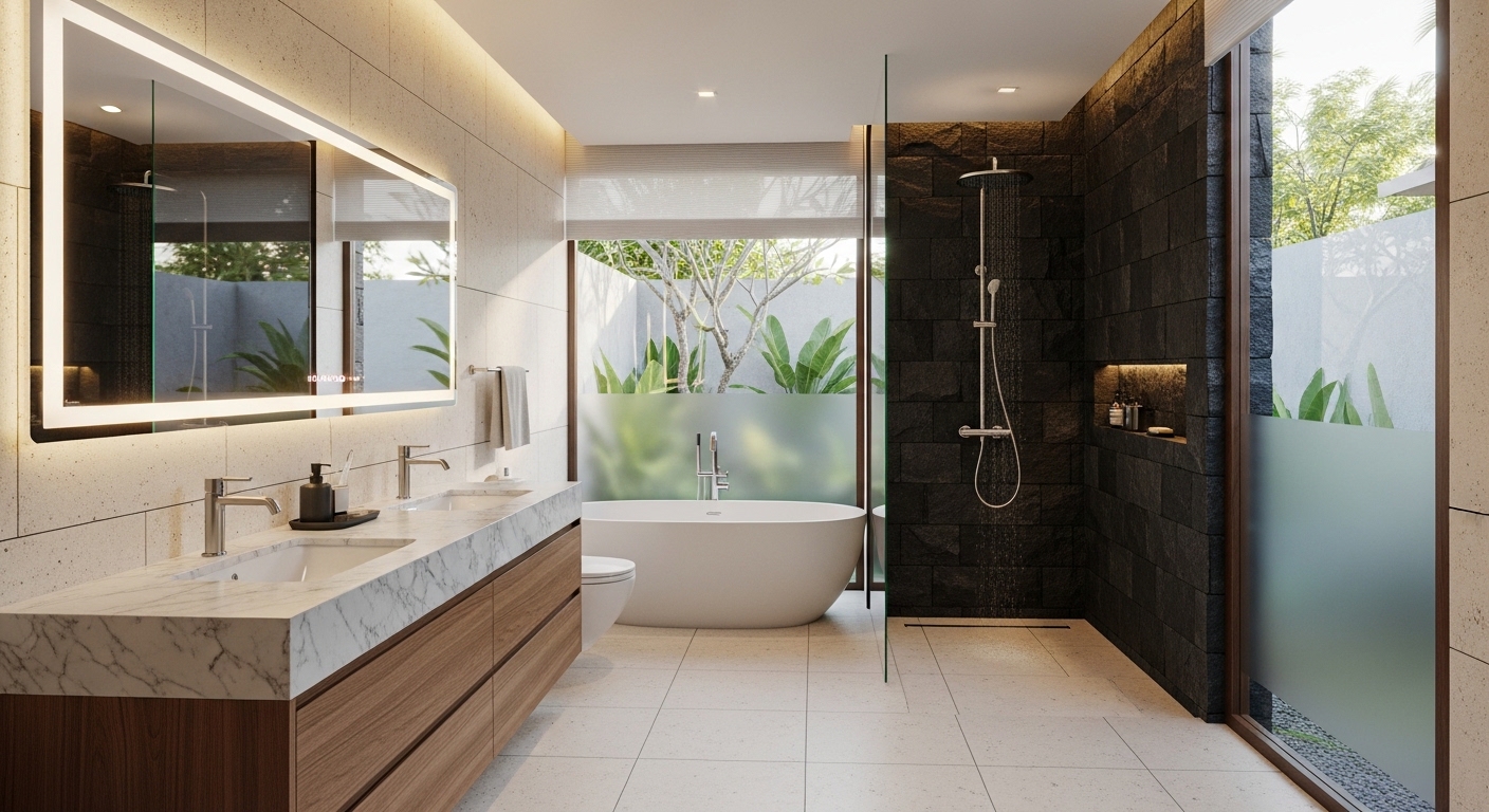 RUMAH MODERN TROPIS 