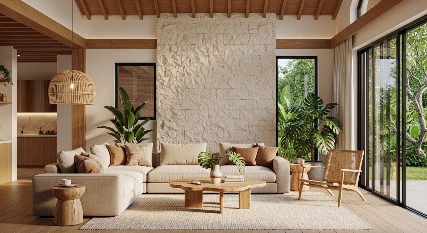 RUMAH MODERN TROPIS 