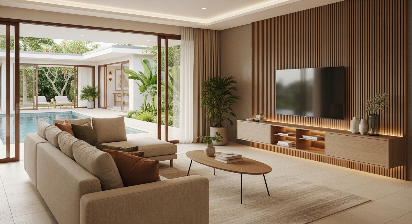 RUMAH MODERN TROPIS 