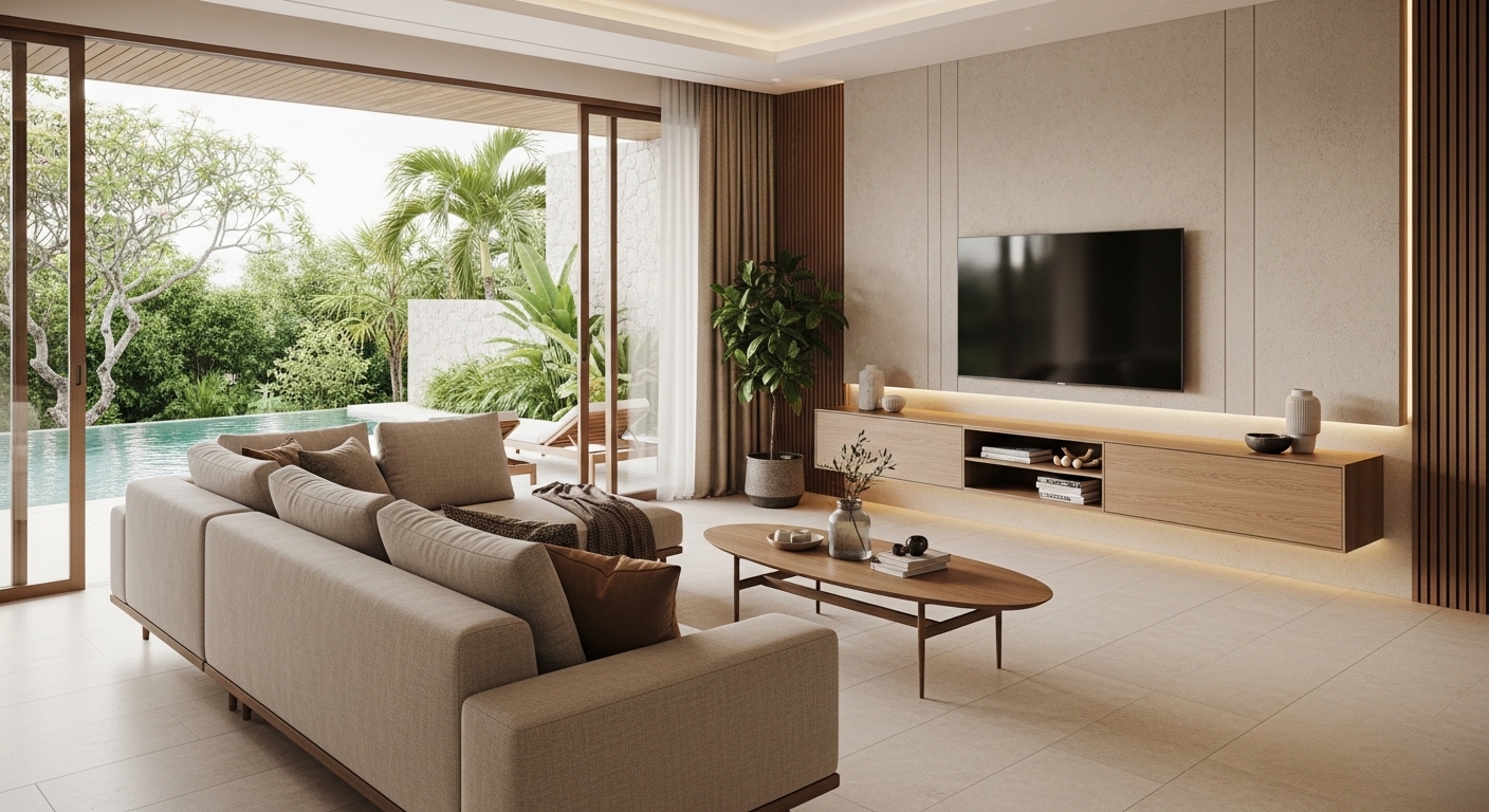 RUMAH MODERN TROPIS 