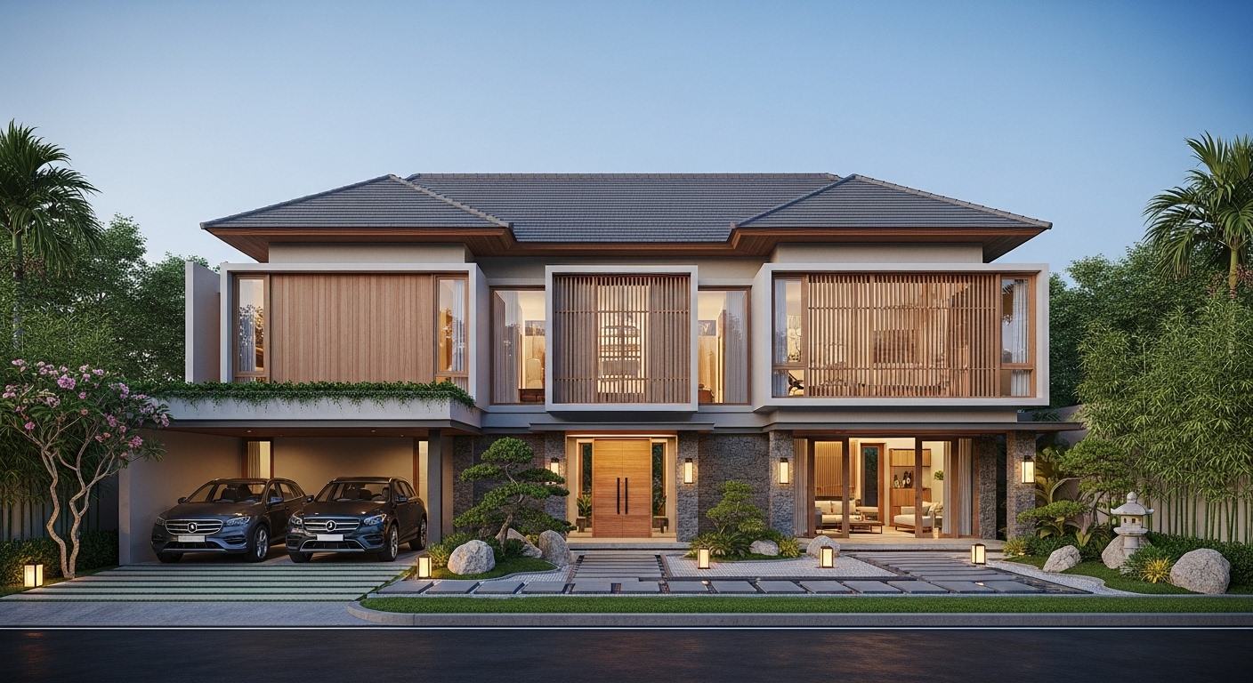 JAPANESE MODERN ZEN HOUSE