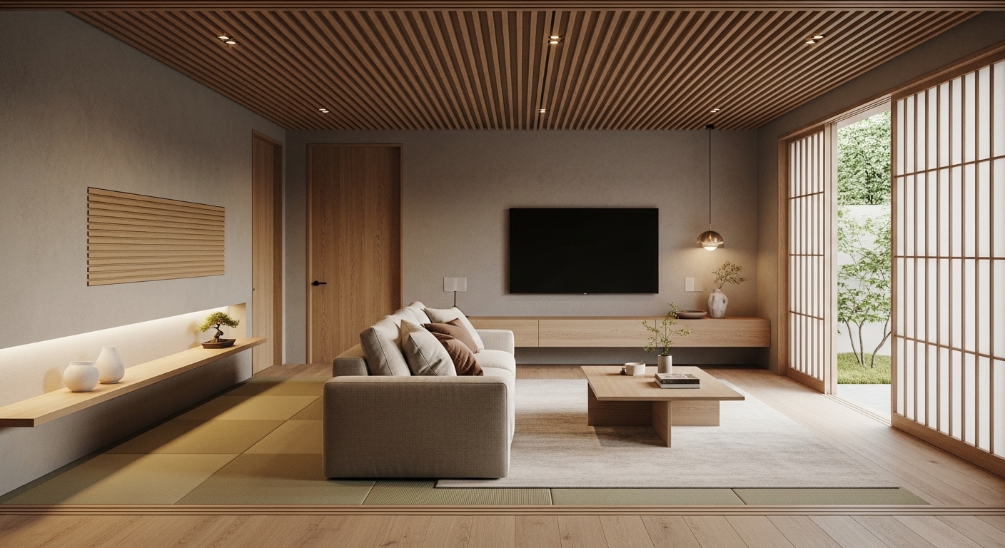 JAPANESE MODERN ZEN HOUSE