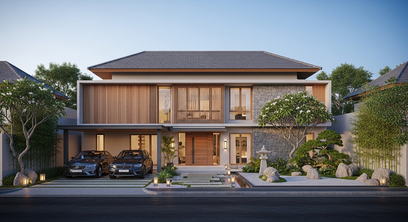 JAPANESE MODERN ZEN HOUSE