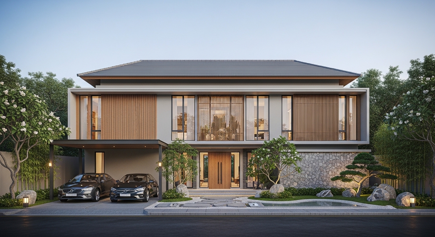 JAPANESE MODERN ZEN HOUSE