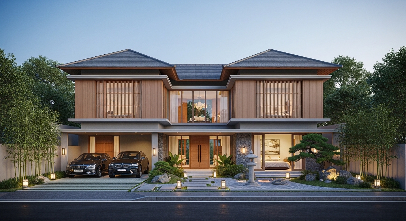 JAPANESE MODERN ZEN HOUSE
