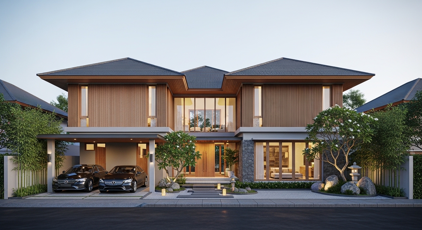 JAPANESE MODERN ZEN HOUSE