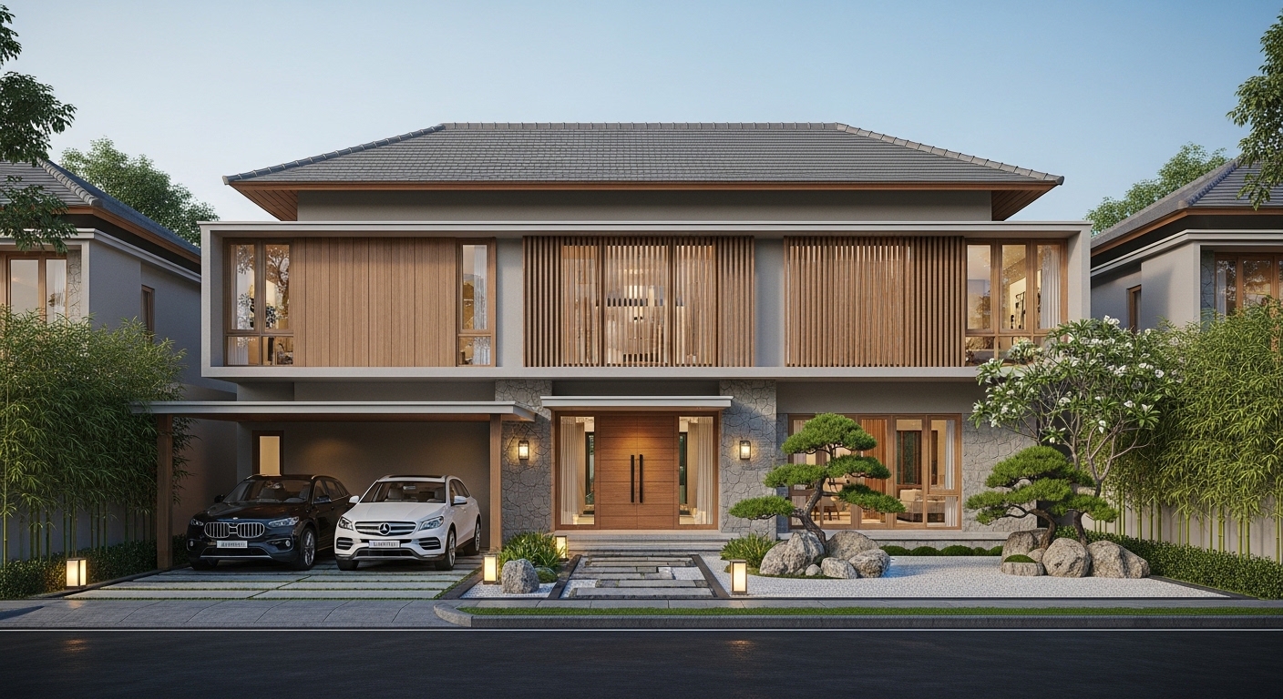 JAPANESE MODERN ZEN HOUSE