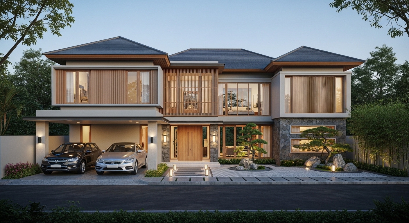 JAPANESE MODERN ZEN HOUSE