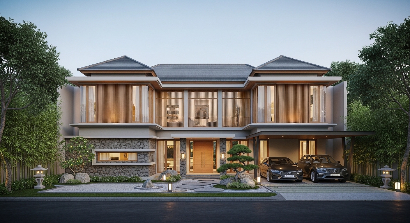 JAPANESE MODERN ZEN HOUSE