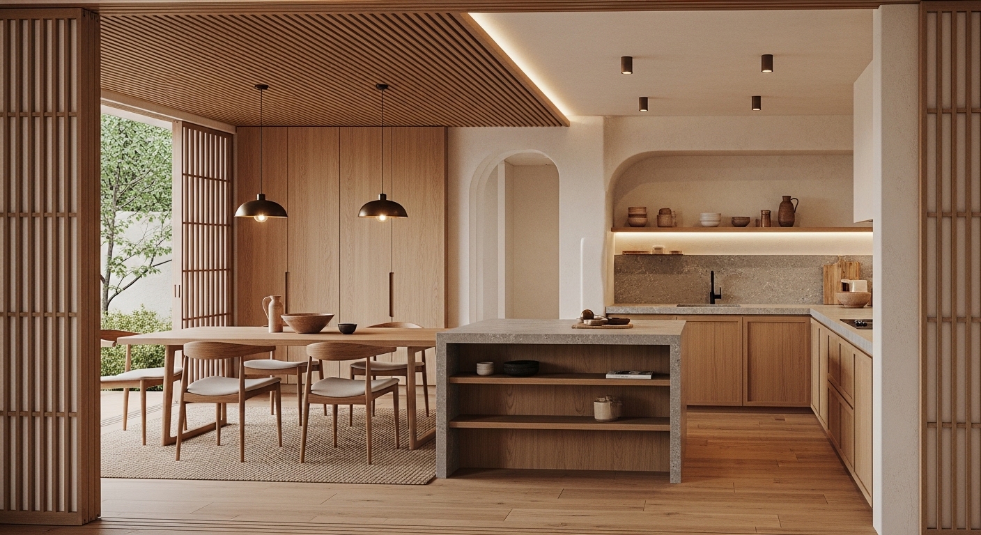 JAPANESE MODERN ZEN HOUSE