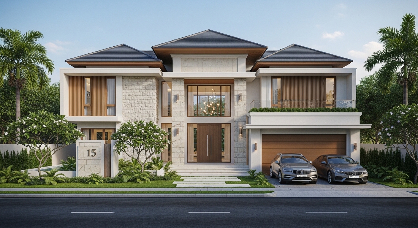 TROPICAL MODERN LUXURY HOUSE