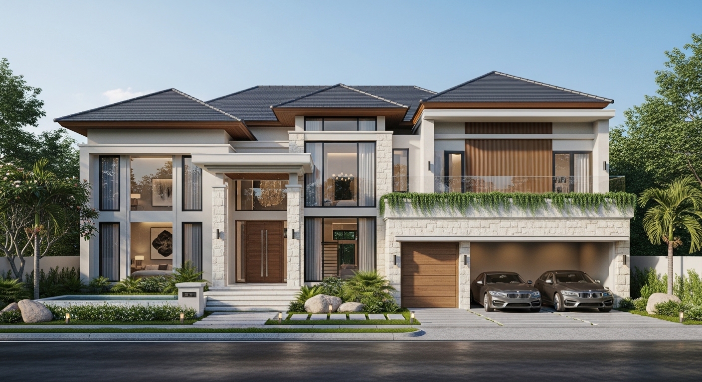 TROPICAL MODERN LUXURY HOUSE