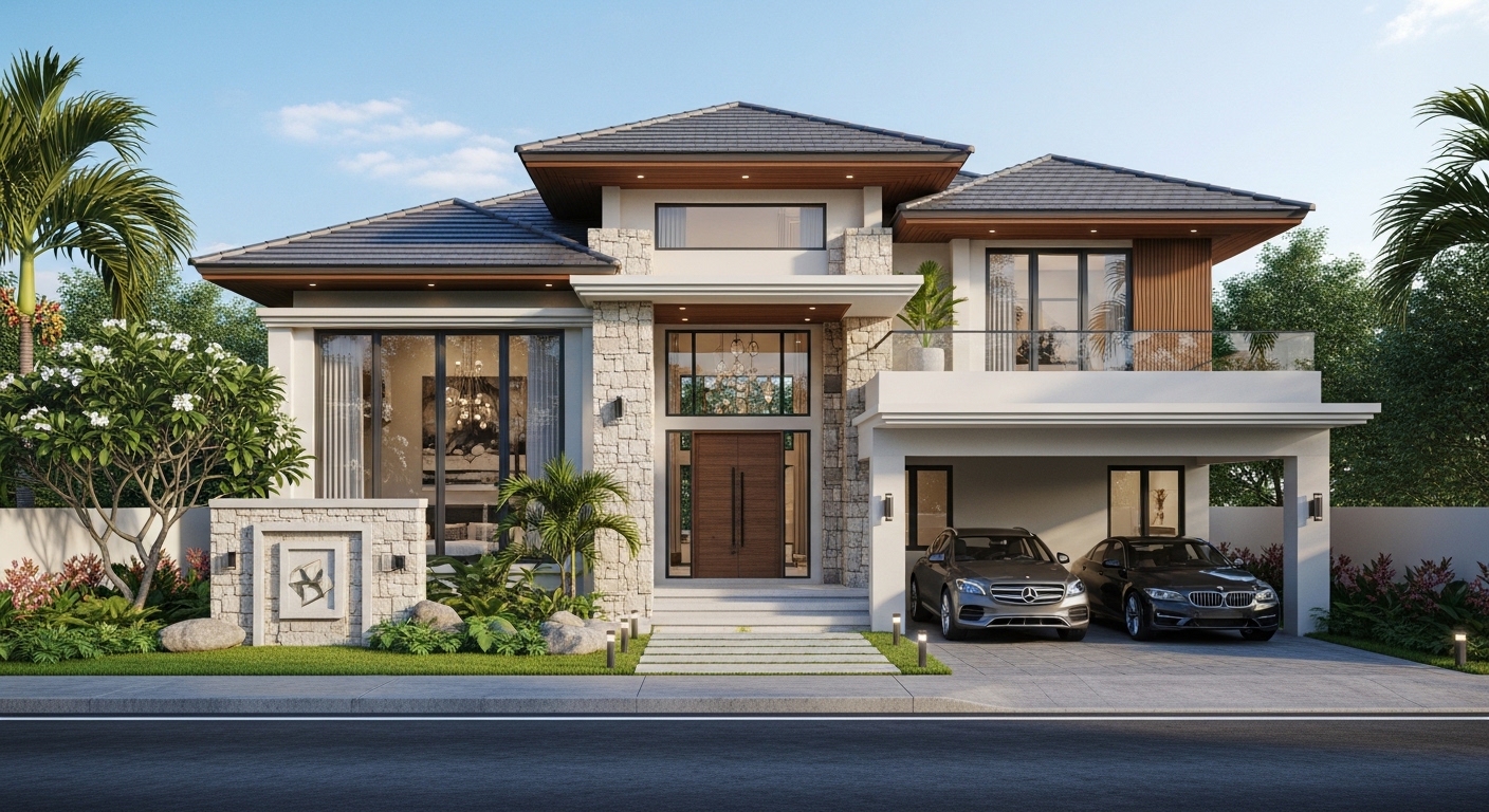 TROPICAL MODERN LUXURY HOUSE