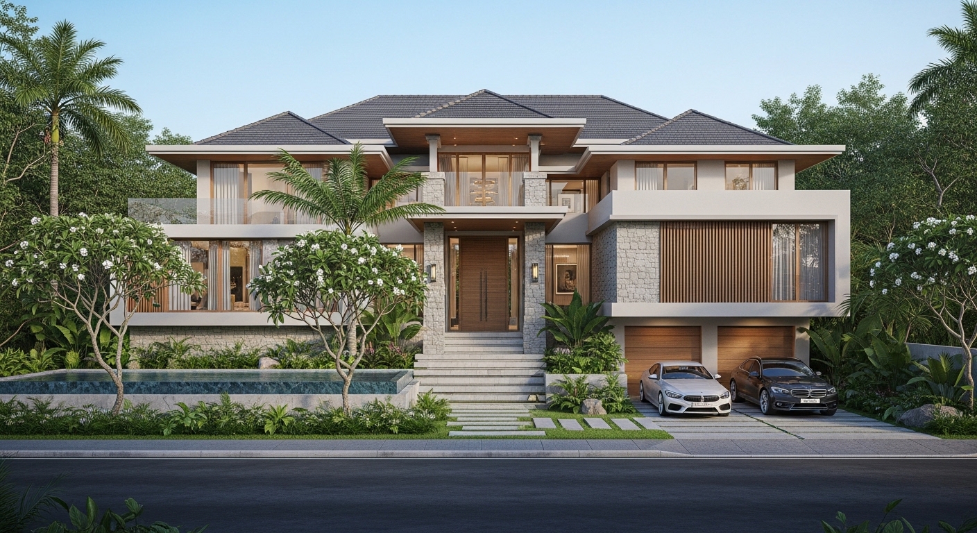 TROPICAL MODERN LUXURY HOUSE