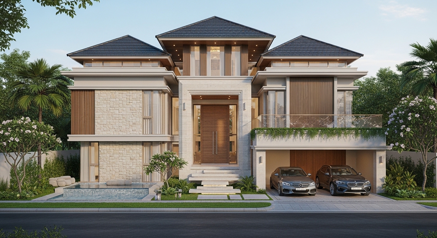 TROPICAL MODERN LUXURY HOUSE
