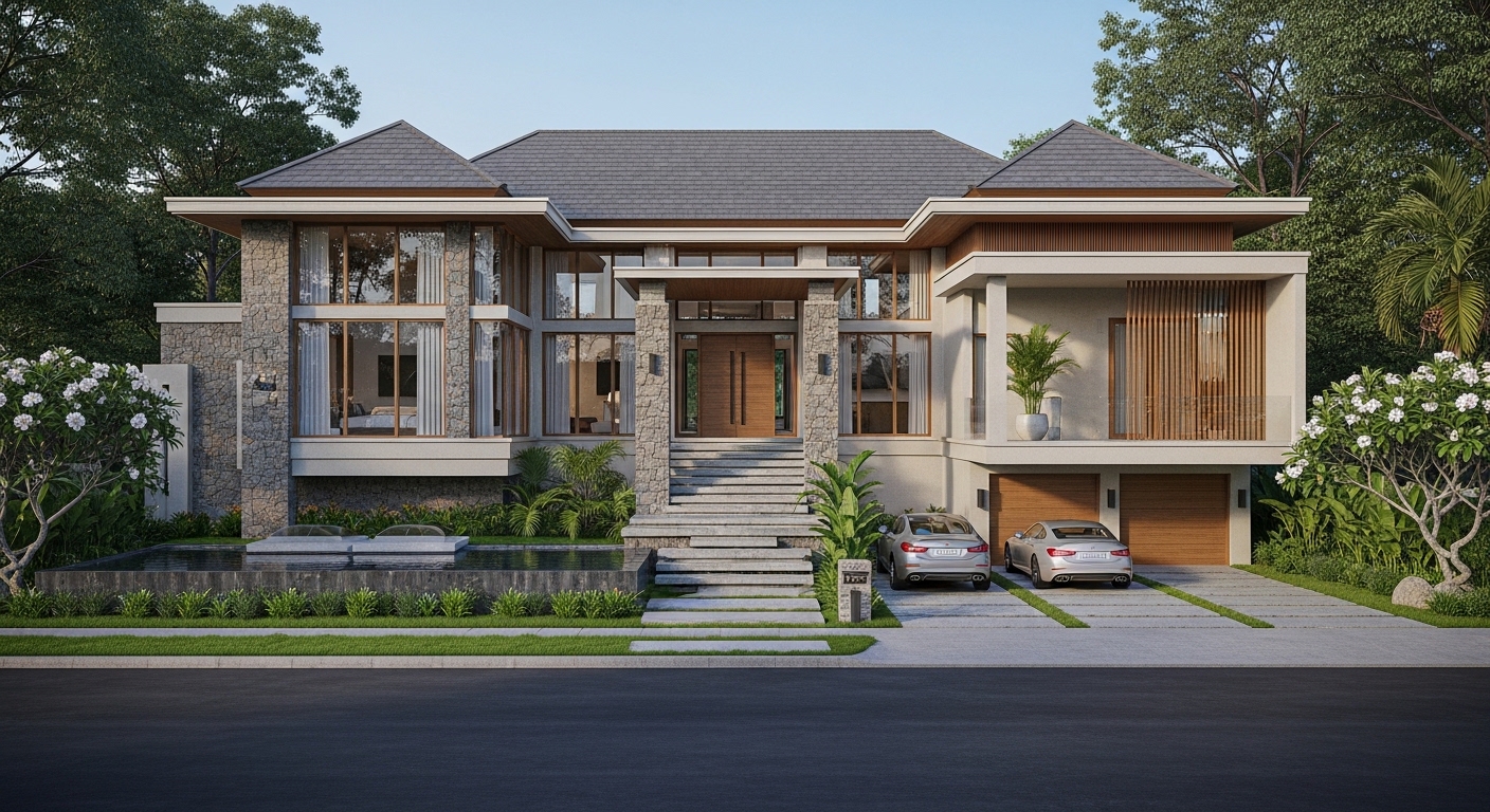 TROPICAL MODERN LUXURY HOUSE