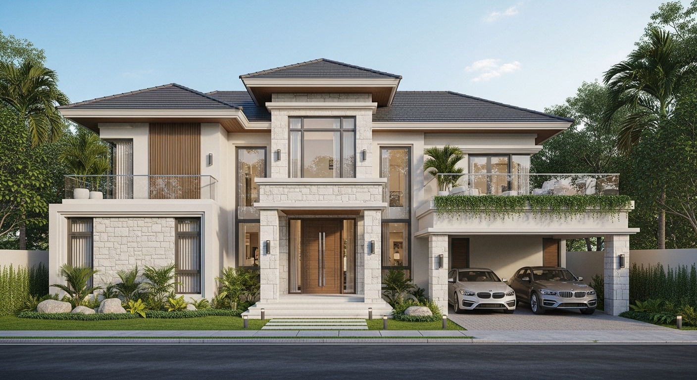 TROPICAL MODERN LUXURY HOUSE