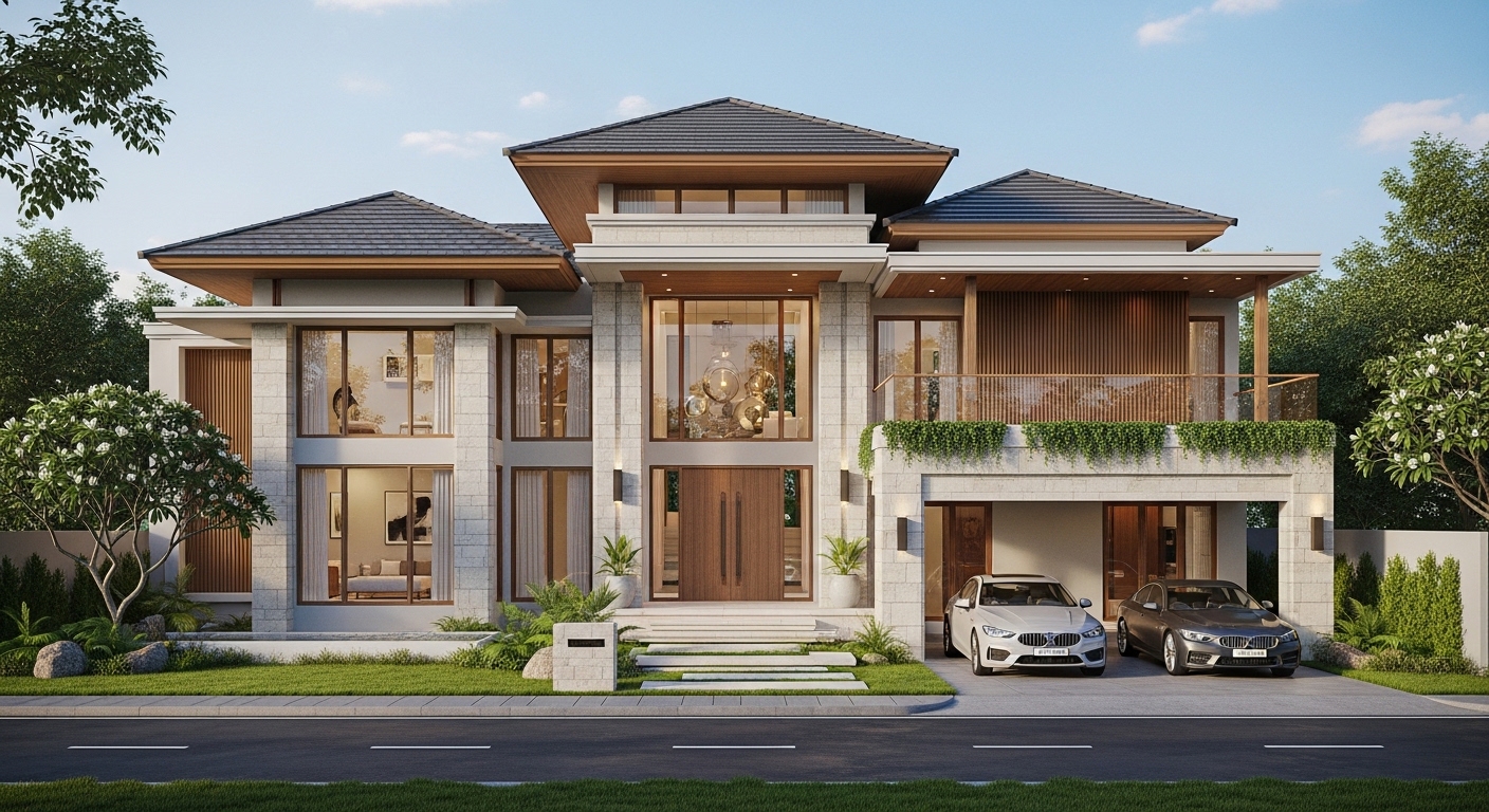 TROPICAL MODERN LUXURY HOUSE