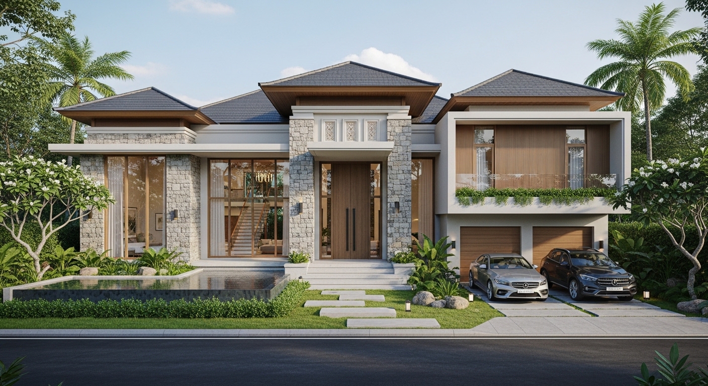 TROPICAL MODERN LUXURY HOUSE
