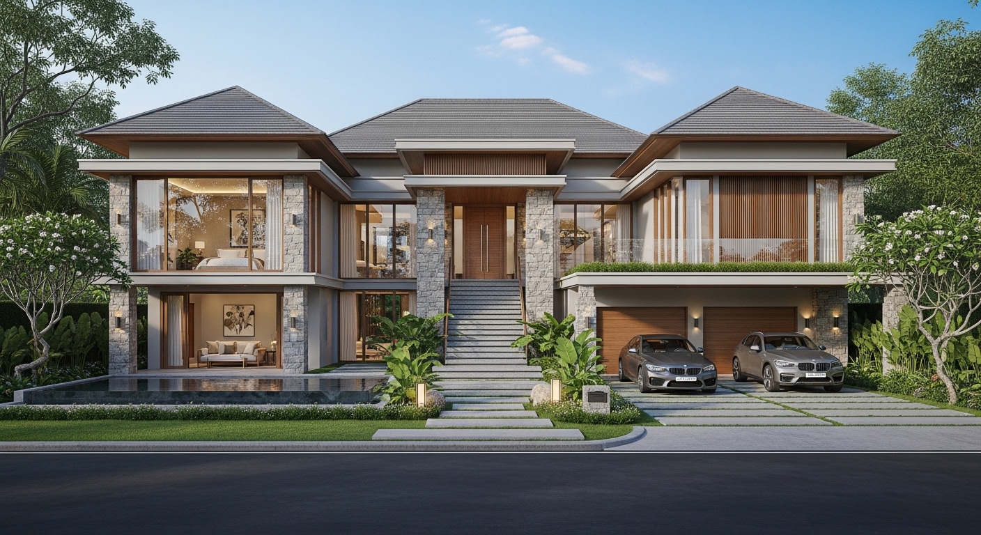 TROPICAL MODERN LUXURY HOUSE