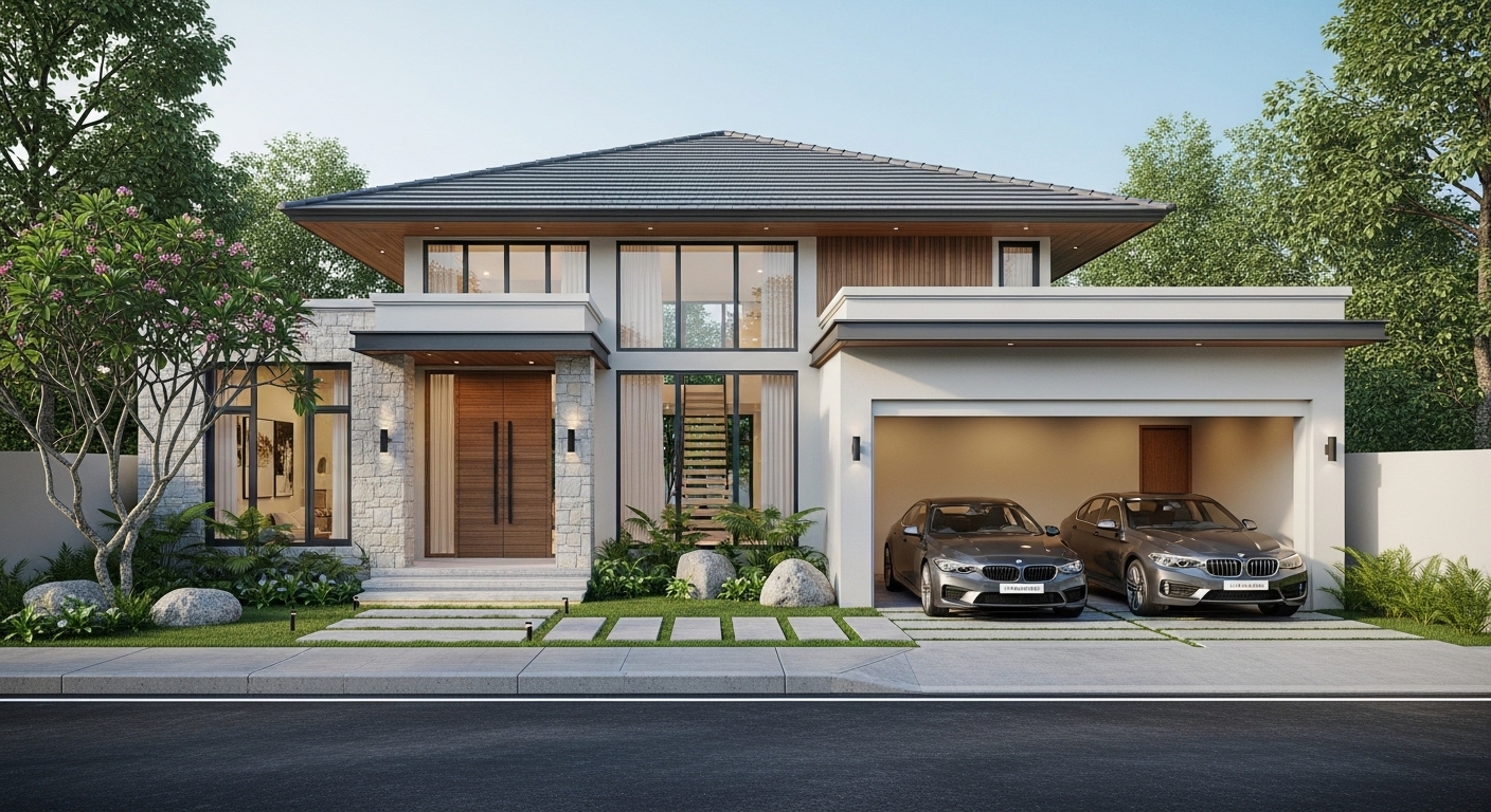 TROPICAL MODERN LUXURY HOUSE